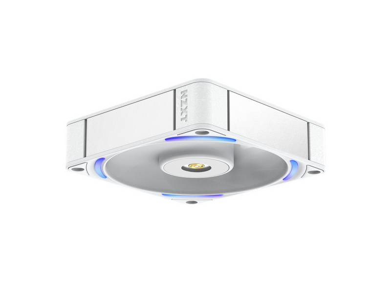 NZXT F120X - Gehäuselüfter - 120mm - Weiß mit RGB-Beleuchtung - 41 dBA