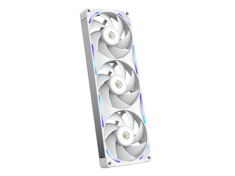 NZXT F360X - Gehäuselüfter - 360mm - Weiß mit RGB-Beleuchtung - 41 dBA
