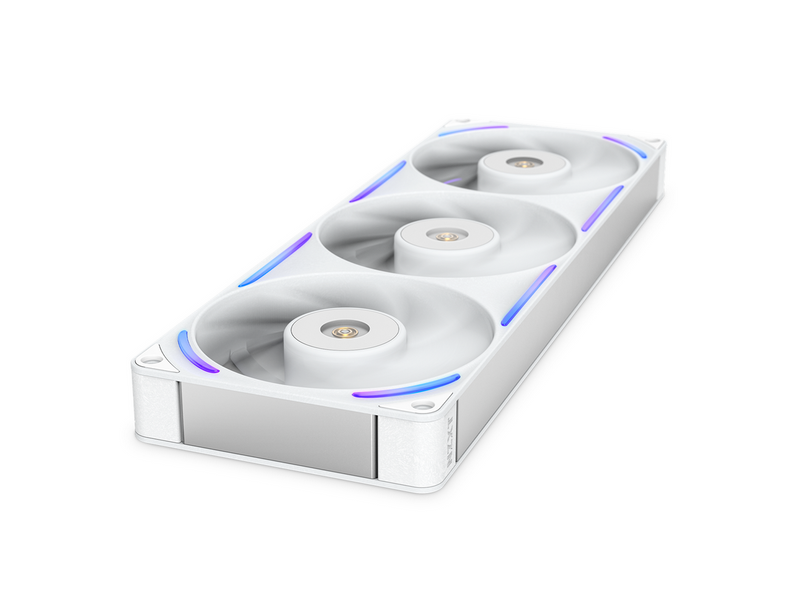 NZXT F360X - Gehäuselüfter - 360mm - Weiß mit RGB-Beleuchtung - 41 dBA