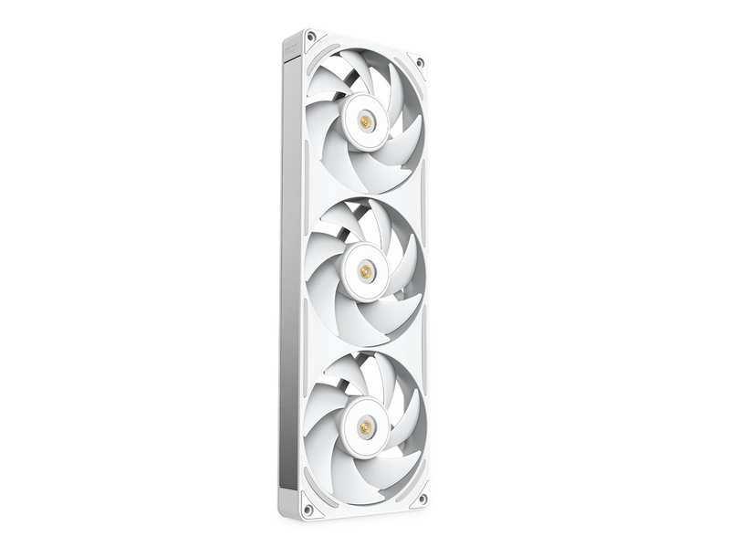NZXT F360X - Gehäuselüfter - 360mm - Weiß mit RGB-Beleuchtung - 41 dBA