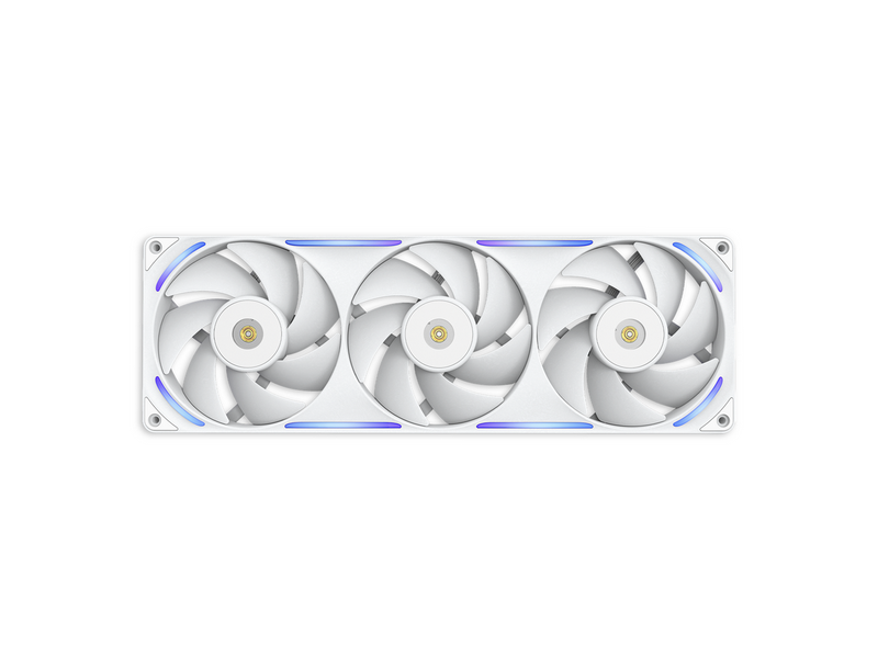 NZXT F360X - Gehäuselüfter - 360mm - Weiß mit RGB-Beleuchtung - 41 dBA