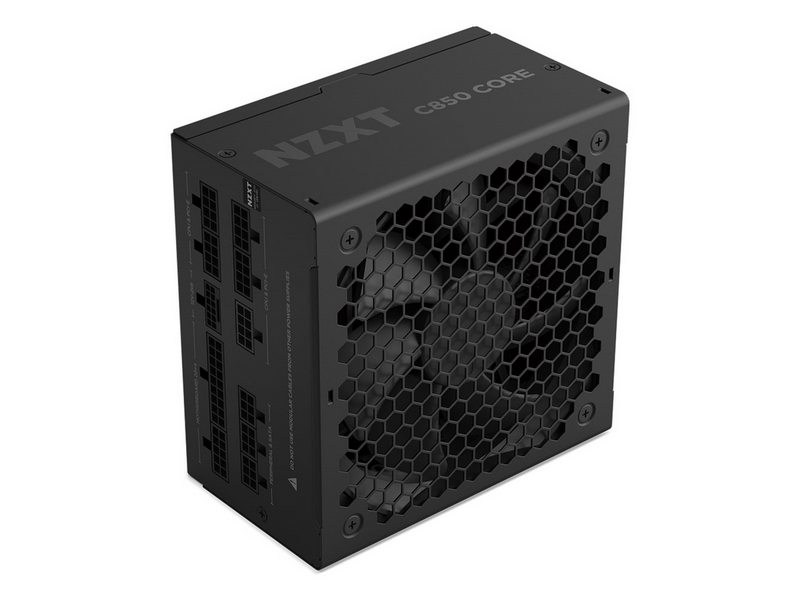 NZXT C850 Core Netzteile - 850 Watt - 135 mm - ATX 3.1 - 80 Plus Gold zertifiziert
