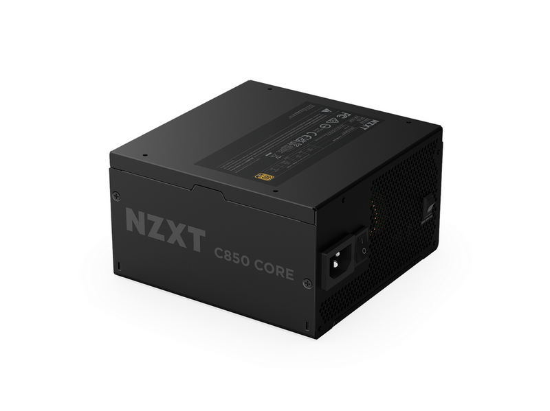 NZXT C850 Core Netzteile - 850 Watt - 135 mm - ATX 3.1 - 80 Plus Gold zertifiziert