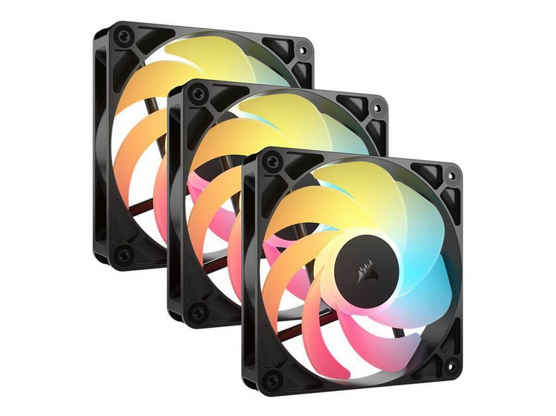 Corsair RS120-R - Reverse - Gehäuselüfter - 120mm - Schwarz