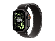 Apple Watch Ultra 3 GPS + Cellular 49mm Black Titanium Case with Black/Charcoal Trail Loop - M/L