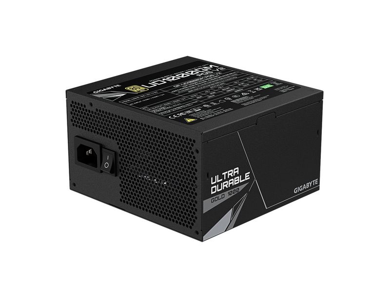 GIGABYTE UD1000GM PG5 V2 Netzteile - 1000 Watt - 120 mm - ATX 3.1 - 80 Plus Gold zertifiziert