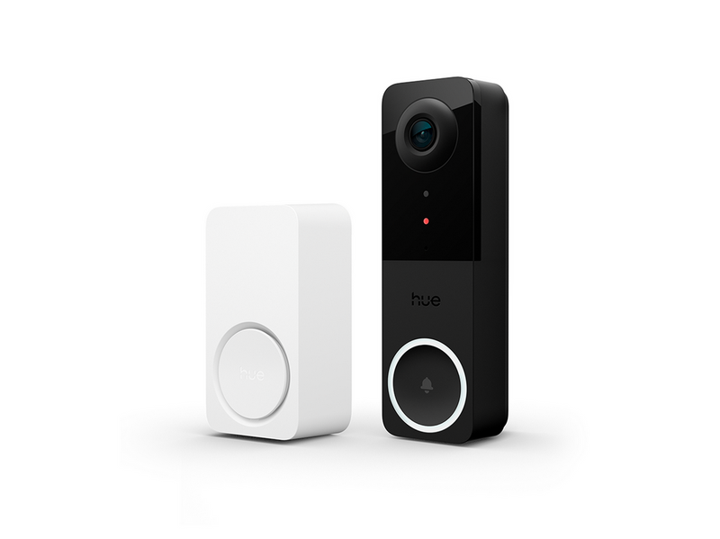 Philips Hue Secure video doorbell + Smart Chime bundle