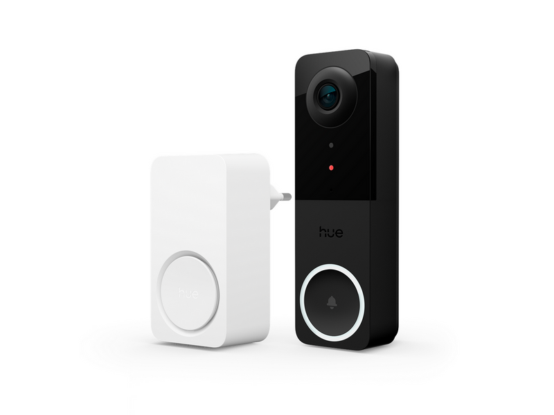 Philips Hue Secure video doorbell + Smart Chime bundle