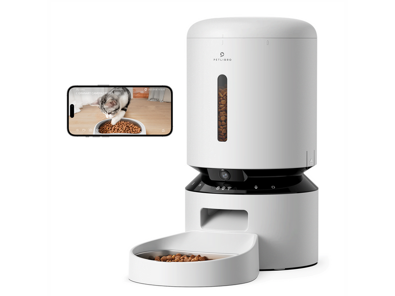 Petlibro GRANARY CAMERA MONITORING FEEDER WHITE
