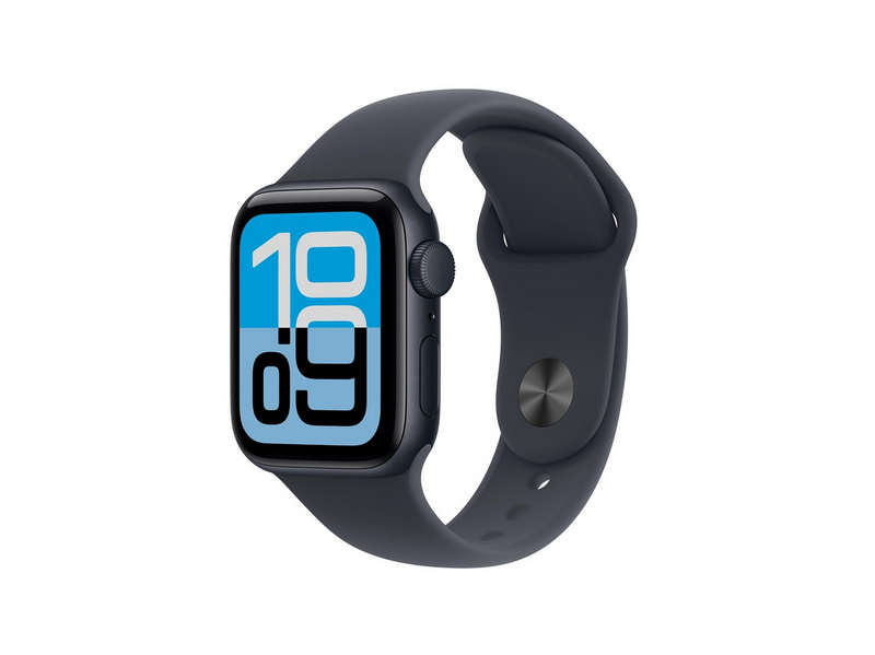 Apple Watch SE 3 GPS 40mm Midnight Aluminium Case with Midnight Sport Band - M/L