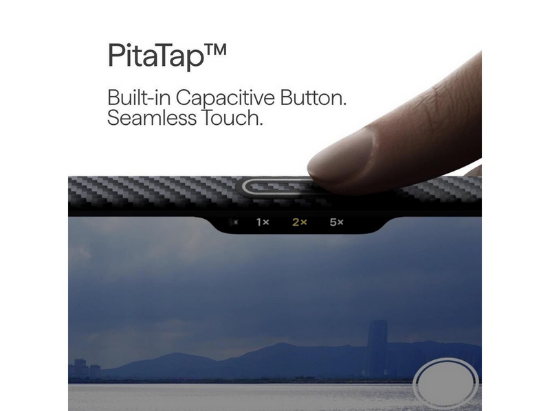 PITAKA Ultra-Slim Case - Black/Grey - iPhone 17