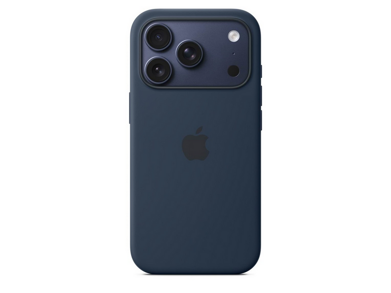 Apple iPhone 17 Pro Silicone Case with MagSafe – Midnight