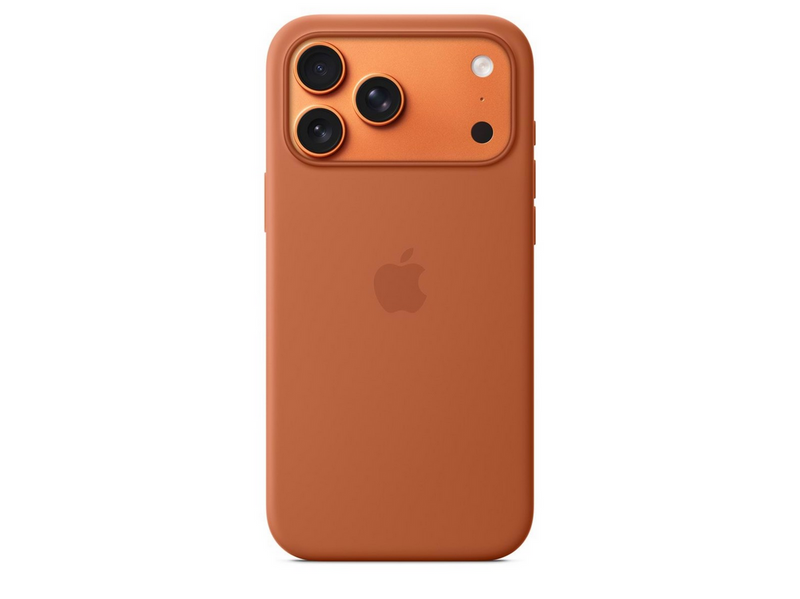 Apple iPhone 17 Pro Max Silicone Case with MagSafe – Terra Cotta