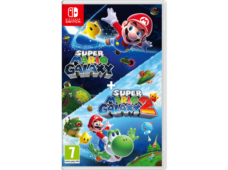 Super Mario Galaxy + Super Mario Galaxy 2 - Nintendo Switch - Platformer - PEGI 7