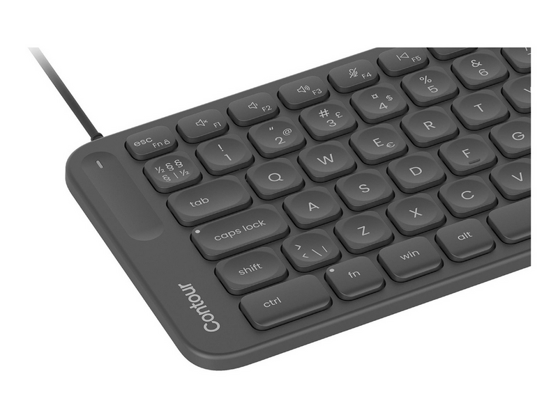 Contour Balance Mid-Size Keyboard Wired Pan Nordic Layout - Tastatur - Nordic ISO