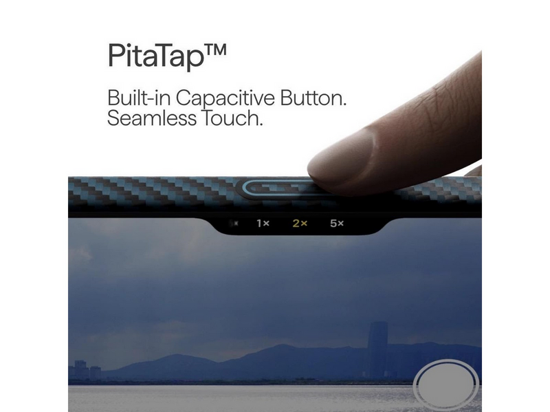 PITAKA Ultra-Slim Case - Black/Blue - iPhone 17 Pro Max