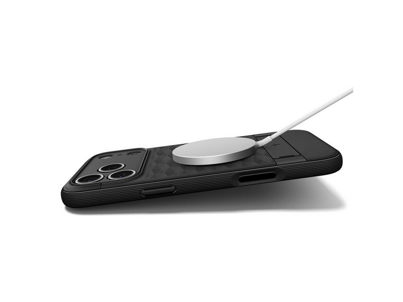 Spigen Parallax S MagSafe - matte black - iPhone 17 Pro Max
