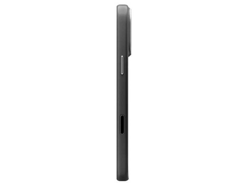 Spigen Enzo Aramid T - black silver - iPhone 17 Pro