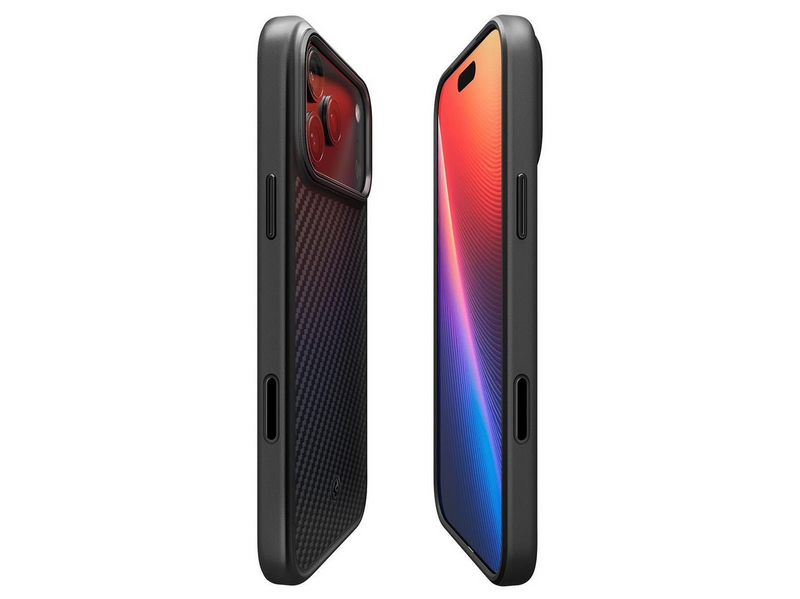 Spigen Enzo Aramid T - black - iPhone 17 Pro