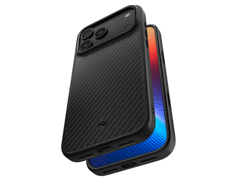 Spigen Enzo Aramid T - black - iPhone 17 Pro