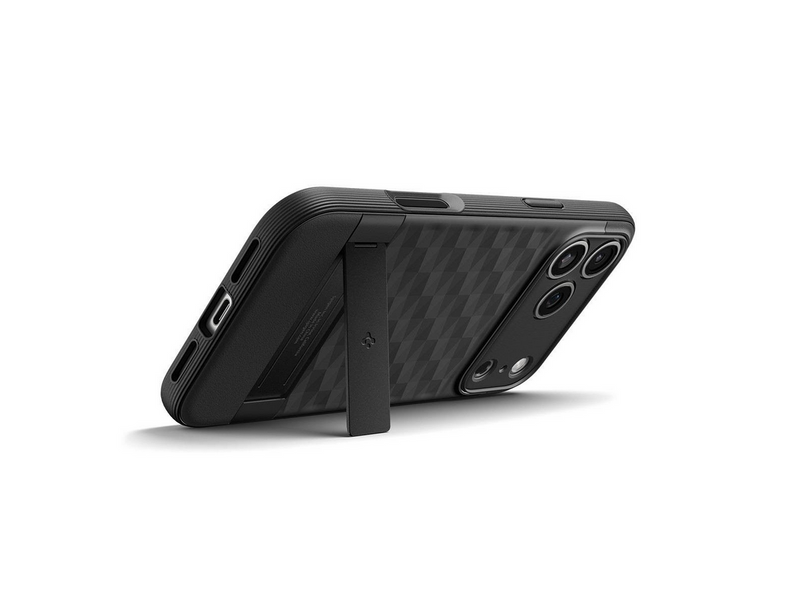 Spigen Parallax S MagSafe - matte black - iPhone 17 Pro