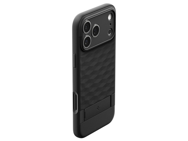 Spigen Parallax S MagSafe - matte black - iPhone 17 Pro