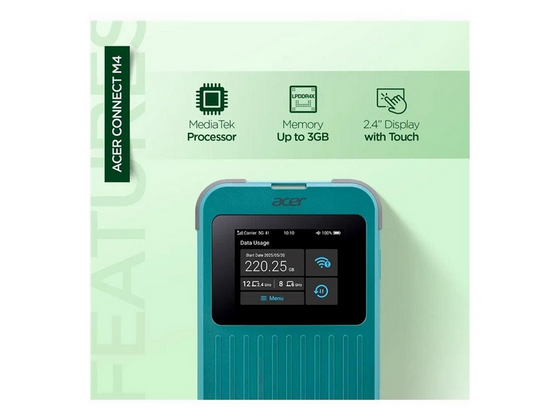 Acer Connect M4 - mobile hotspot - 5G LTE