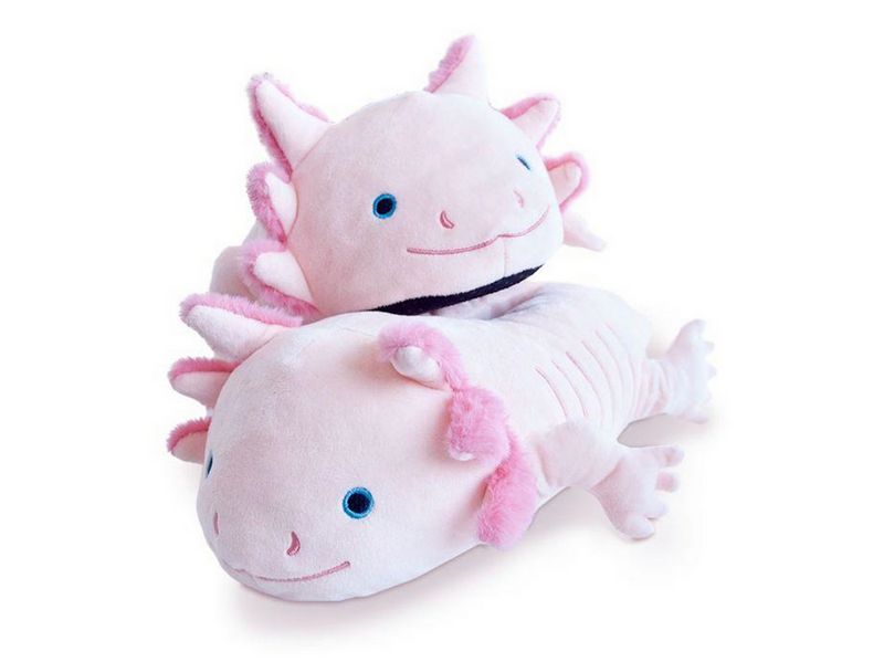 Mikamax Axolotl-Hausschuhe - Größe 36-41