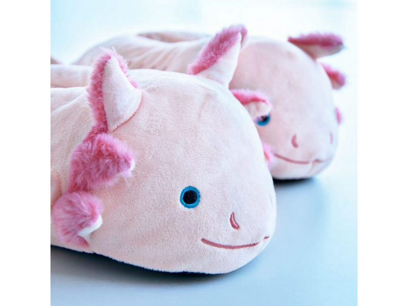 Mikamax Axolotl-Hausschuhe - Größe 36-41