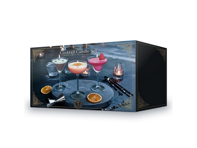 Mikamax Cocktail-Kerzenset