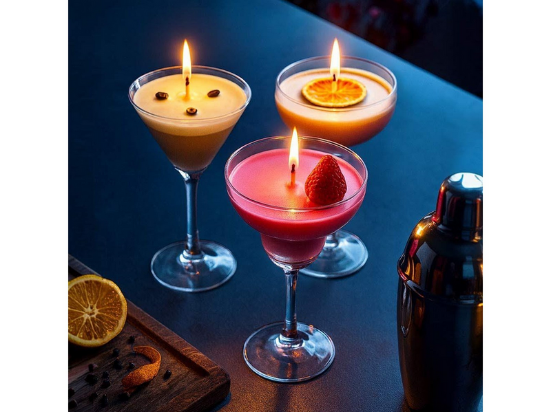 Mikamax Cocktail-Kerzenset