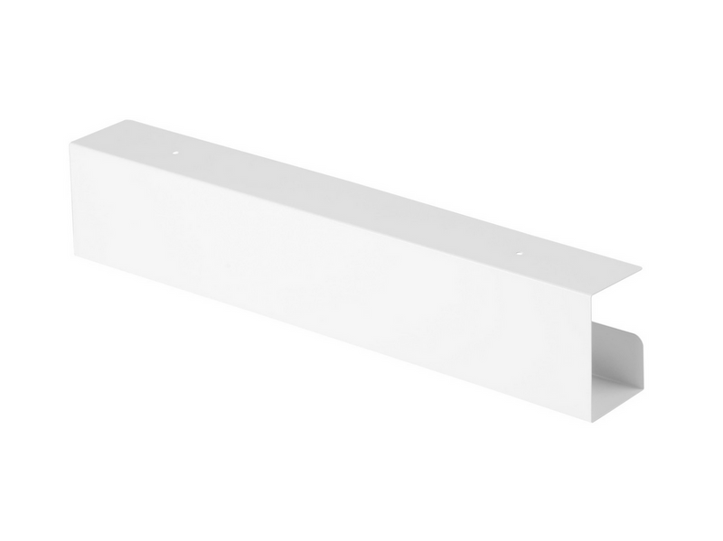 Cablio Under-Desk Cable Tray – White – 60 cm