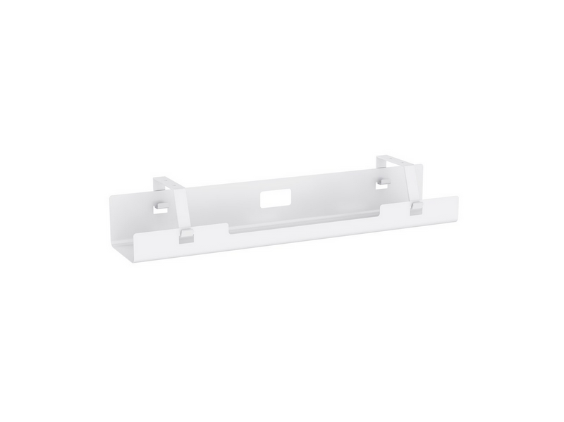 Cablio Under-Desk Cable Tray – White – 60cm