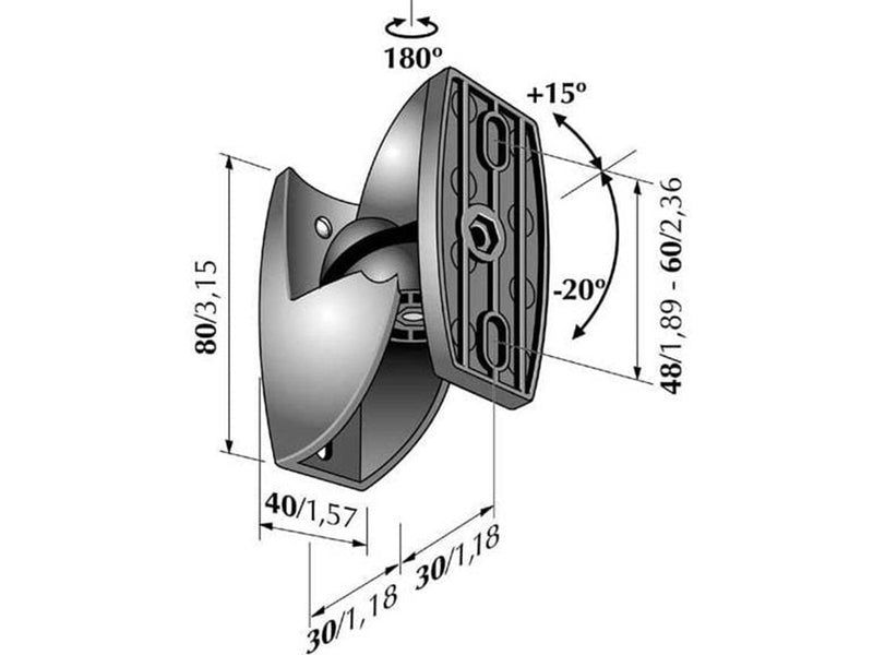 Vogel's VLB 500 - Beschlag für Lautsprecher 5 kg