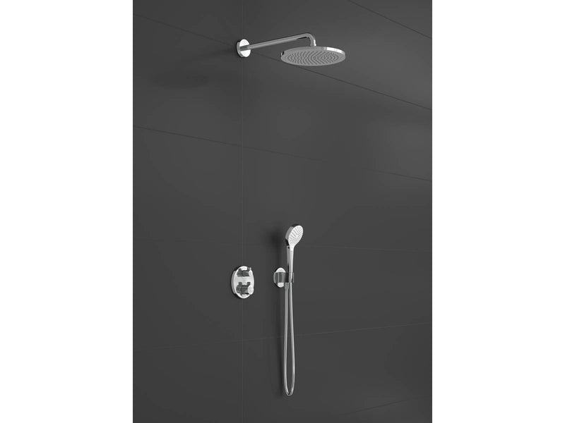 Hansgrohe Croma 280 shower system 1jet with Ecostat S