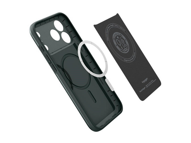 Spigen Thin Fit MagSafe - abyss green - iPhone 17 Pro