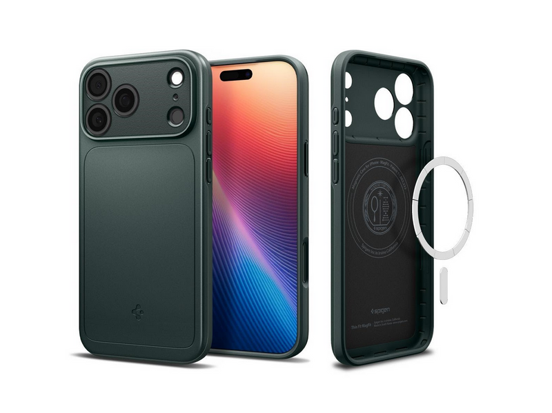 Spigen Thin Fit MagSafe - abyss green - iPhone 17 Pro