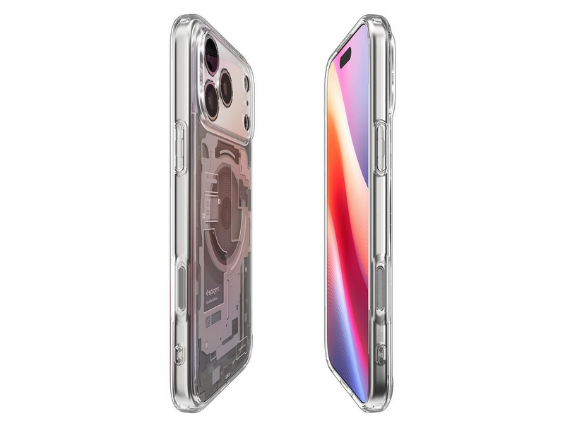 Spigen Ultra Hybrid MagSafe - zero one natural titanium - iPhone 17 Pro