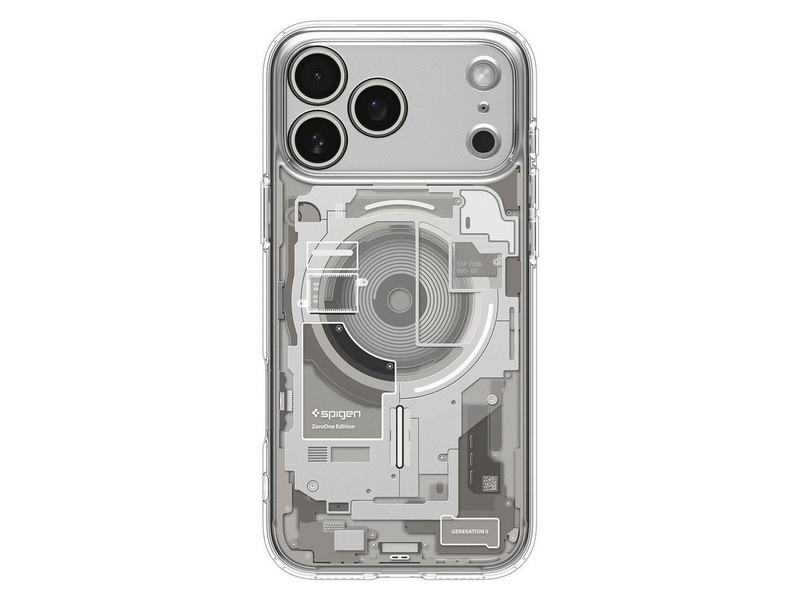 Spigen Ultra Hybrid MagSafe - zero one natural titanium - iPhone 17 Pro