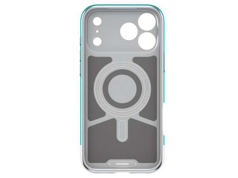 Spigen Classic C1 MagSafe - bondi blue - iPhone 17 Pro