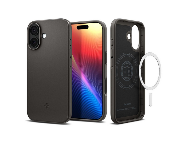 Spigen Thin Fit MagSafe - gunmetal - iPhone 17