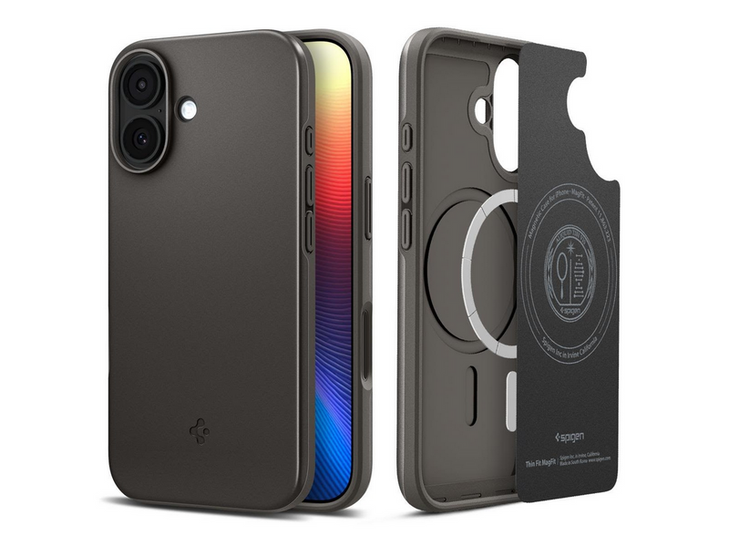 Spigen Thin Fit MagSafe - gunmetal - iPhone 17