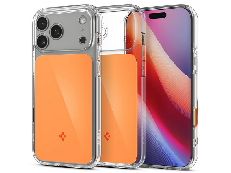 Spigen Ultra Hybrid T MagSafe - glossy orange - iPhone 17 Pro Max