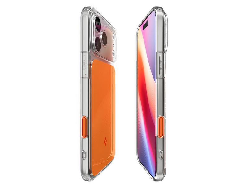Spigen Ultra Hybrid T MagSafe - glossy orange - iPhone 17 Pro Max