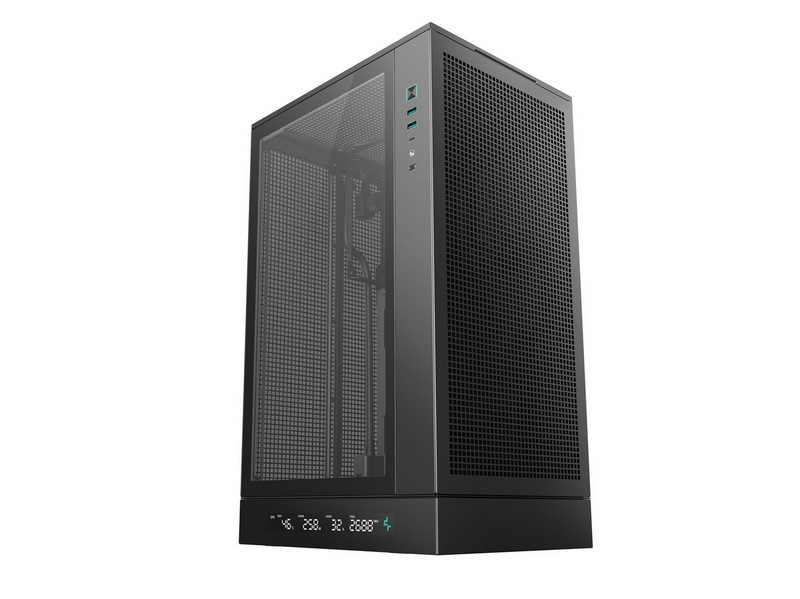 DeepCool CH270 Digital - Gehäuse - Miditower - Schwarz
