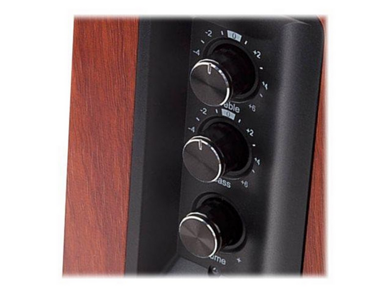 Edifier R1700BTS - 4" Bluetooth Bookshelf Speakers - 66W - Brown