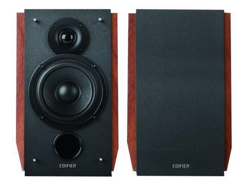 Edifier R1700BTS - 4" Bluetooth Bookshelf Speakers - 66W - Brown
