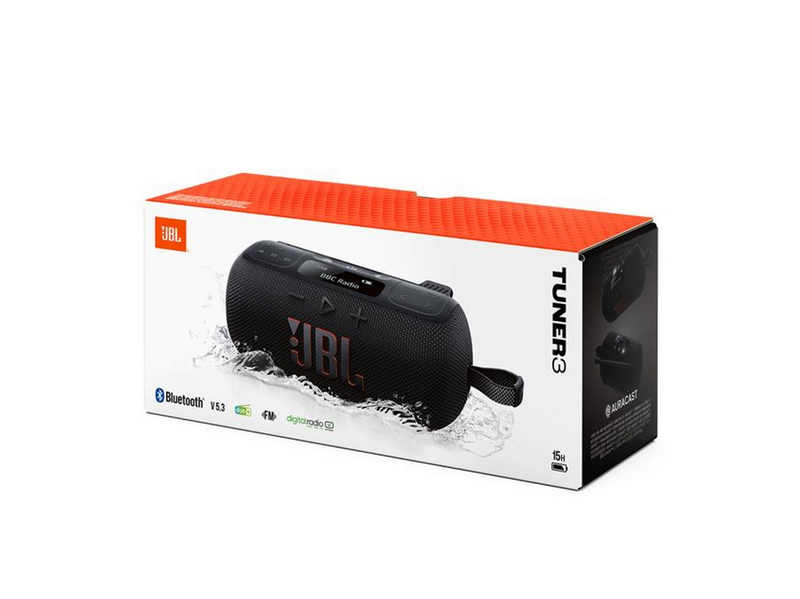 JBL TUNER 3 Black - DAB/DAB+/FM
