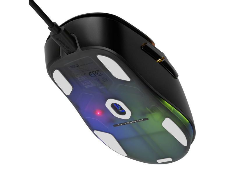 Glorious Model D3 Wired - Gaming Maus (Schwarz)