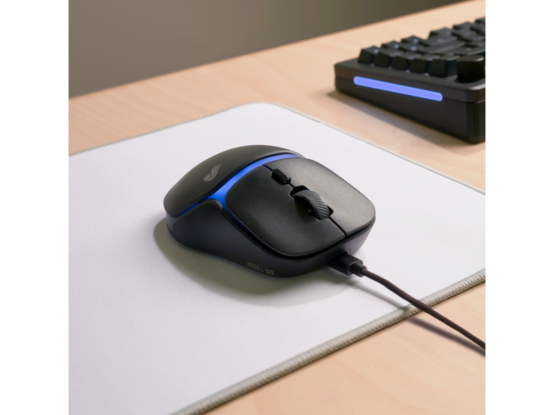 Glorious Model D3 Wired - Gaming Maus (Schwarz)